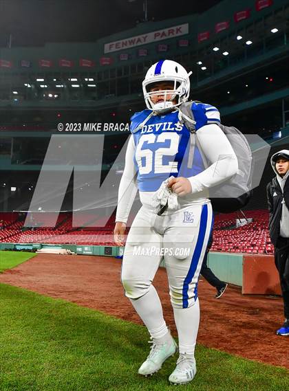 Thumbnail 3 in Leominster vs Fitchburg (High School Football at Fenway) photogallery.