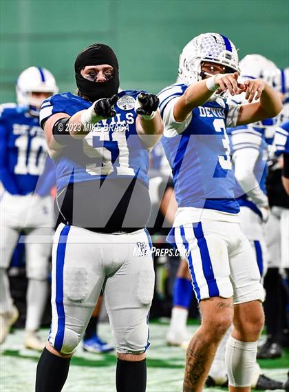 Thumbnail 3 in Leominster vs Fitchburg (High School Football at Fenway) photogallery.