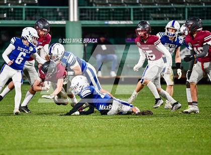 Thumbnail 2 in Leominster vs Fitchburg (High School Football at Fenway) photogallery.