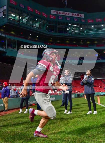 Thumbnail 2 in Leominster vs Fitchburg (High School Football at Fenway) photogallery.
