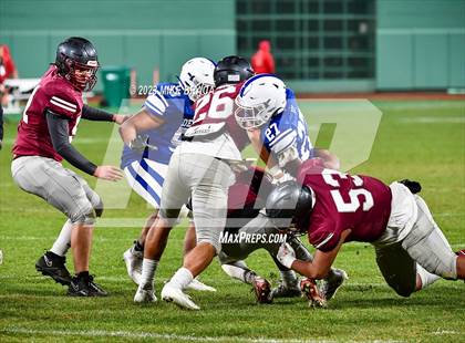 Thumbnail 3 in Leominster vs Fitchburg (High School Football at Fenway) photogallery.