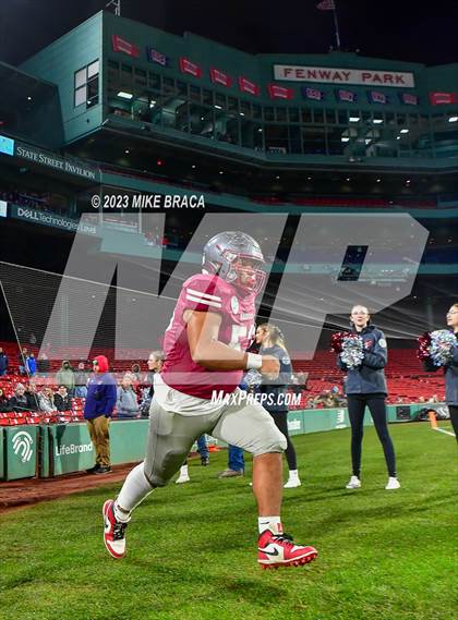 Thumbnail 2 in Leominster vs Fitchburg (High School Football at Fenway) photogallery.