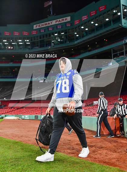Thumbnail 2 in Leominster vs Fitchburg (High School Football at Fenway) photogallery.