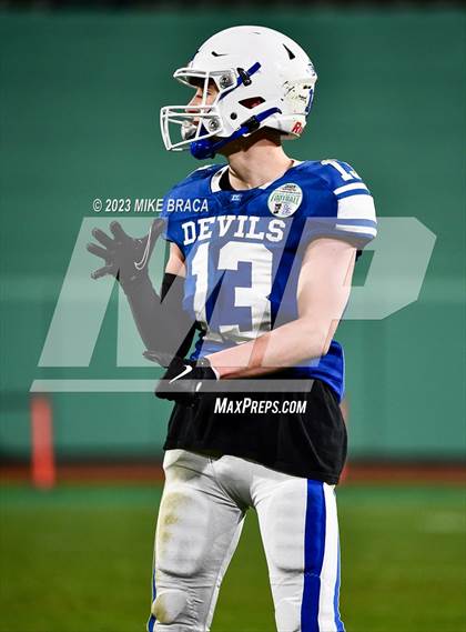Thumbnail 2 in Leominster vs Fitchburg (High School Football at Fenway) photogallery.