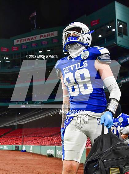 Thumbnail 1 in Leominster vs Fitchburg (High School Football at Fenway) photogallery.