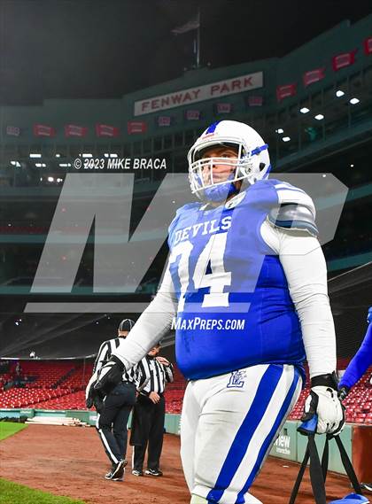 Thumbnail 3 in Leominster vs Fitchburg (High School Football at Fenway) photogallery.