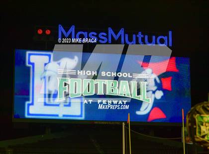 Thumbnail 3 in Leominster vs Fitchburg (High School Football at Fenway) photogallery.