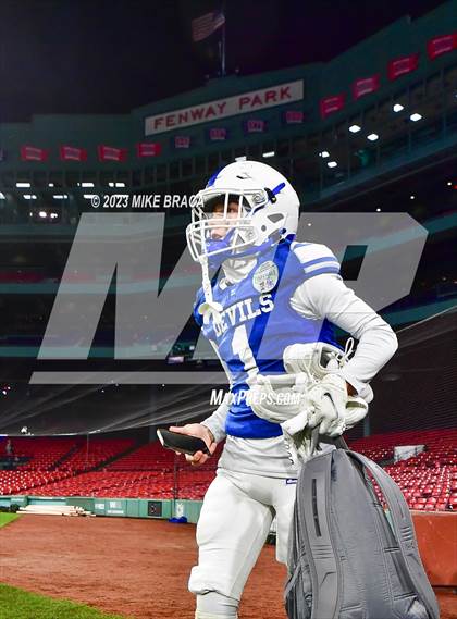 Thumbnail 2 in Leominster vs Fitchburg (High School Football at Fenway) photogallery.