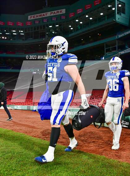 Thumbnail 1 in Leominster vs Fitchburg (High School Football at Fenway) photogallery.