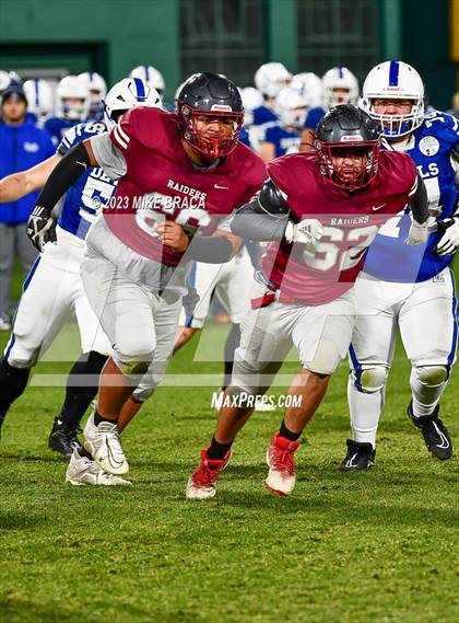 Thumbnail 3 in Leominster vs Fitchburg (High School Football at Fenway) photogallery.