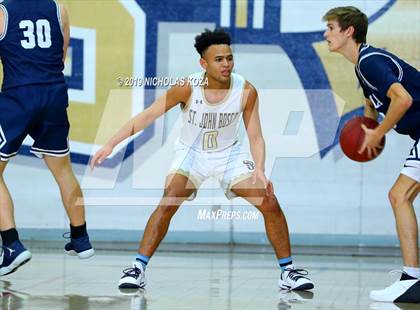 Thumbnail 2 in Loyola vs. St. John Bosco (St. John Bosco-Gahr Classic) photogallery.