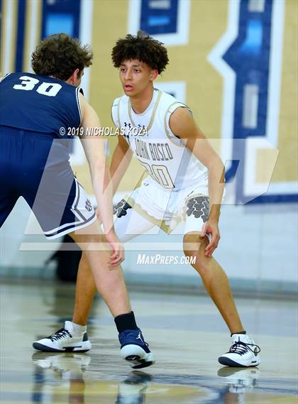 Thumbnail 1 in Loyola vs. St. John Bosco (St. John Bosco-Gahr Classic) photogallery.