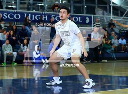 Thumbnail 2 in Loyola vs. St. John Bosco (St. John Bosco-Gahr Classic) photogallery.