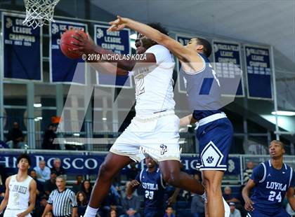 Thumbnail 2 in Loyola vs. St. John Bosco (St. John Bosco-Gahr Classic) photogallery.