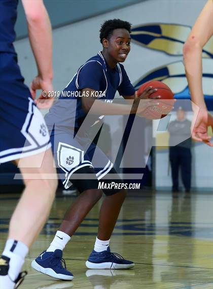 Thumbnail 2 in Loyola vs. St. John Bosco (St. John Bosco-Gahr Classic) photogallery.