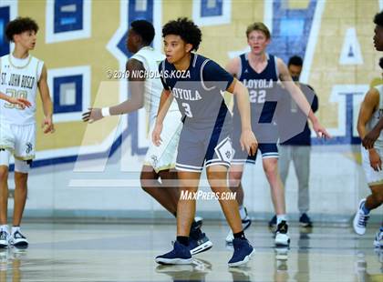 Thumbnail 2 in Loyola vs. St. John Bosco (St. John Bosco-Gahr Classic) photogallery.