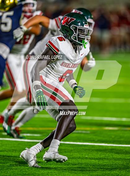 Thumbnail 3 in Klein Collins vs. The Woodlands (UIL 6A D1 Football Area) photogallery.