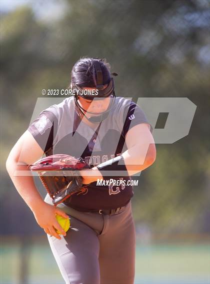 Thumbnail 3 in Harris County vs Northgate (GHSA 5A State Tournament) photogallery.