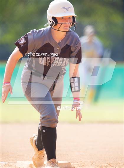 Thumbnail 2 in Harris County vs Northgate (GHSA 5A State Tournament) photogallery.