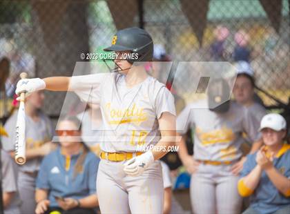 Thumbnail 2 in Harris County vs Northgate (GHSA 5A State Tournament) photogallery.
