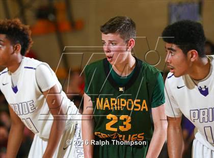 Thumbnail 3 in Mariposa County vs. Bradshaw Christian (CIF SJS D-5 2nd Round) photogallery.