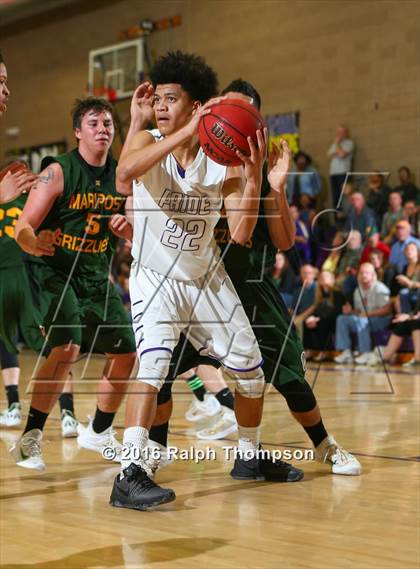 Thumbnail 1 in Mariposa County vs. Bradshaw Christian (CIF SJS D-5 2nd Round) photogallery.