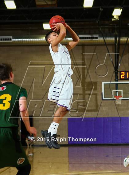Thumbnail 2 in Mariposa County vs. Bradshaw Christian (CIF SJS D-5 2nd Round) photogallery.