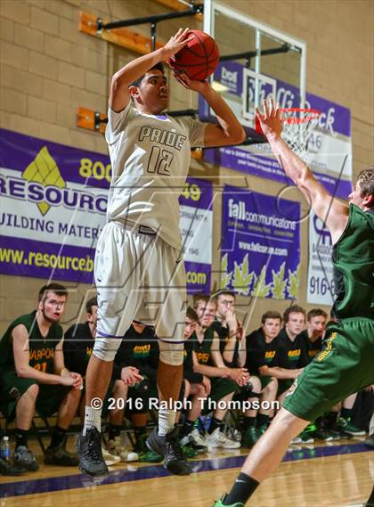 Thumbnail 3 in Mariposa County vs. Bradshaw Christian (CIF SJS D-5 2nd Round) photogallery.