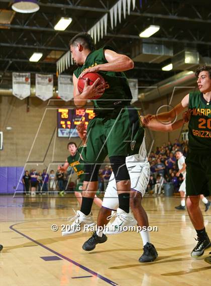 Thumbnail 1 in Mariposa County vs. Bradshaw Christian (CIF SJS D-5 2nd Round) photogallery.