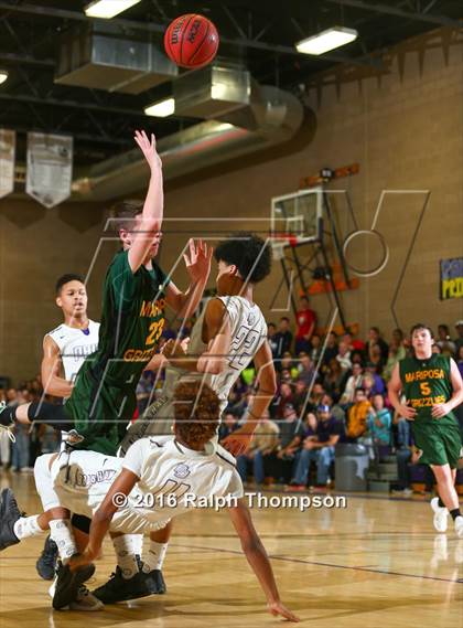 Thumbnail 2 in Mariposa County vs. Bradshaw Christian (CIF SJS D-5 2nd Round) photogallery.