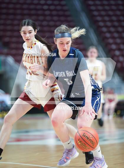Thumbnail 2 in Columbia vs. Linden Hall School for Girls (PIAA District 3 2A Final) photogallery.