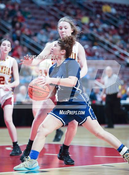 Thumbnail 3 in Columbia vs. Linden Hall School for Girls (PIAA District 3 2A Final) photogallery.