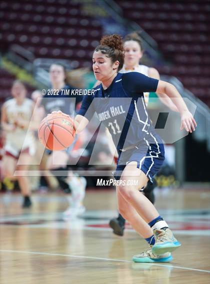 Thumbnail 2 in Columbia vs. Linden Hall School for Girls (PIAA District 3 2A Final) photogallery.
