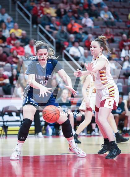 Thumbnail 1 in Columbia vs. Linden Hall School for Girls (PIAA District 3 2A Final) photogallery.