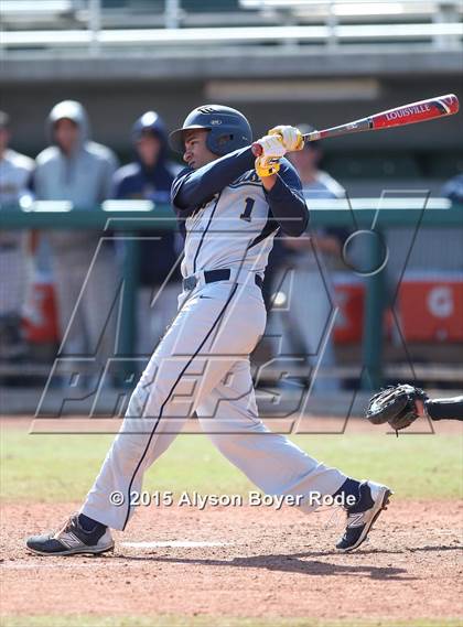 Thumbnail 2 in St. Thomas Aquinas vs. College Station (National High School Invitational) photogallery.