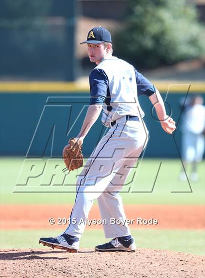 Thumbnail 1 in St. Thomas Aquinas vs. College Station (National High School Invitational) photogallery.