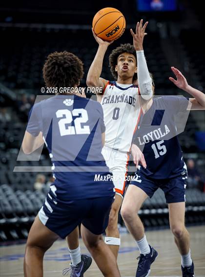 Thumbnail 3 in Loyola vs. Chaminade (Trinity Mission League Showcase) photogallery.