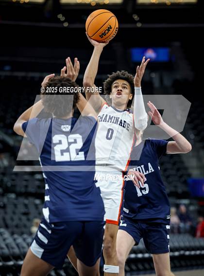 Thumbnail 1 in Loyola vs. Chaminade (Trinity Mission League Showcase) photogallery.