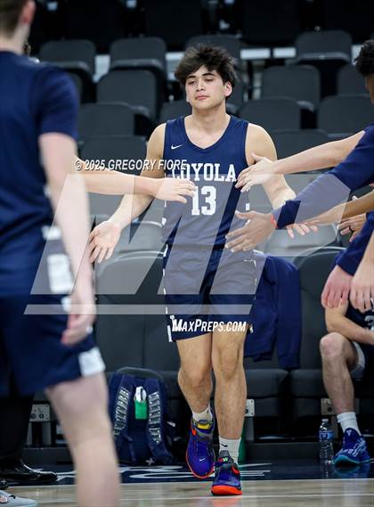 Thumbnail 1 in Loyola vs. Chaminade (Trinity Mission League Showcase) photogallery.