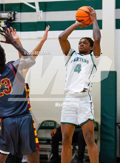 Thumbnail 3 in Walker @ Athens Academy (GHSA 2A Round 2) photogallery.