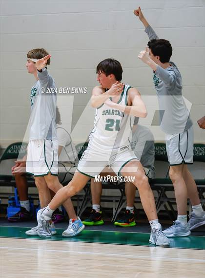 Thumbnail 3 in Walker @ Athens Academy (GHSA 2A Round 2) photogallery.