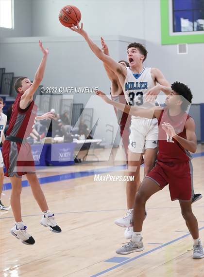 Thumbnail 1 in Porter Gaud vs Miller School of Albemarle (Lowcountry Roundball Classic) photogallery.