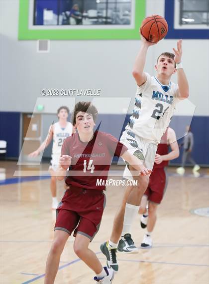 Thumbnail 3 in Porter Gaud vs Miller School of Albemarle (Lowcountry Roundball Classic) photogallery.