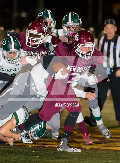 Thumbnail 3 in Pleasantville @ New Paltz (NYSPHSAA Class B Regional Final) photogallery.
