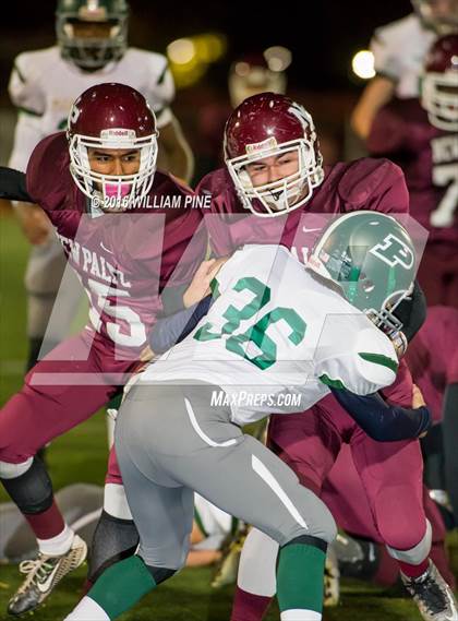 Thumbnail 1 in Pleasantville @ New Paltz (NYSPHSAA Class B Regional Final) photogallery.