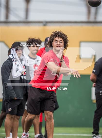 Thumbnail 1 in Mission Viejo VS Servite (Battle at the Beach 7on7) photogallery.