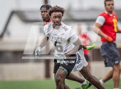 Thumbnail 3 in Mission Viejo VS Servite (Battle at the Beach 7on7) photogallery.