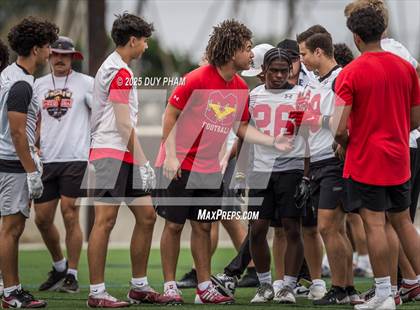 Thumbnail 3 in Mission Viejo VS Servite (Battle at the Beach 7on7) photogallery.