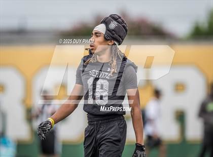Thumbnail 3 in Mission Viejo VS Servite (Battle at the Beach 7on7) photogallery.