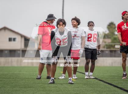 Thumbnail 1 in Mission Viejo VS Servite (Battle at the Beach 7on7) photogallery.